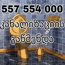 კანალიზაციის გაწმენდა - 557554000