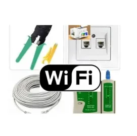 WIFI-დაყენება დაჯეკვა, როზეტის დაერთება