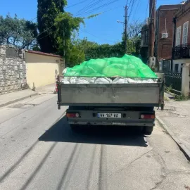 სამშენებლო ნარჩენის გატანა