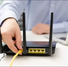 Wi-Fi დაყენება ინტერნეტის კაბელის გაყვანა