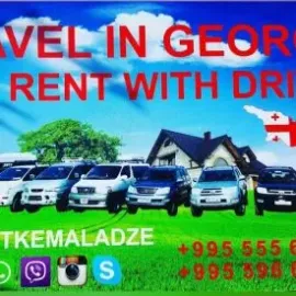 Travel In Georgia, Car Rent With Driver 